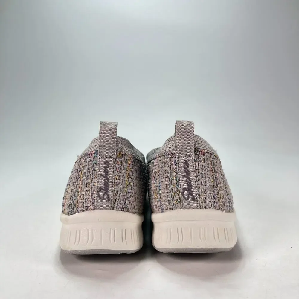 Skechers Be Cool Sherbet Skies Grey Multi Slip On Shoes 100367 Women's Size 7.5